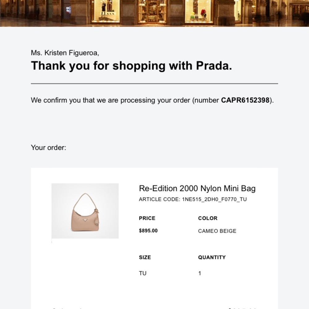 Prada Re edition 2000 - Picture 7 of 7